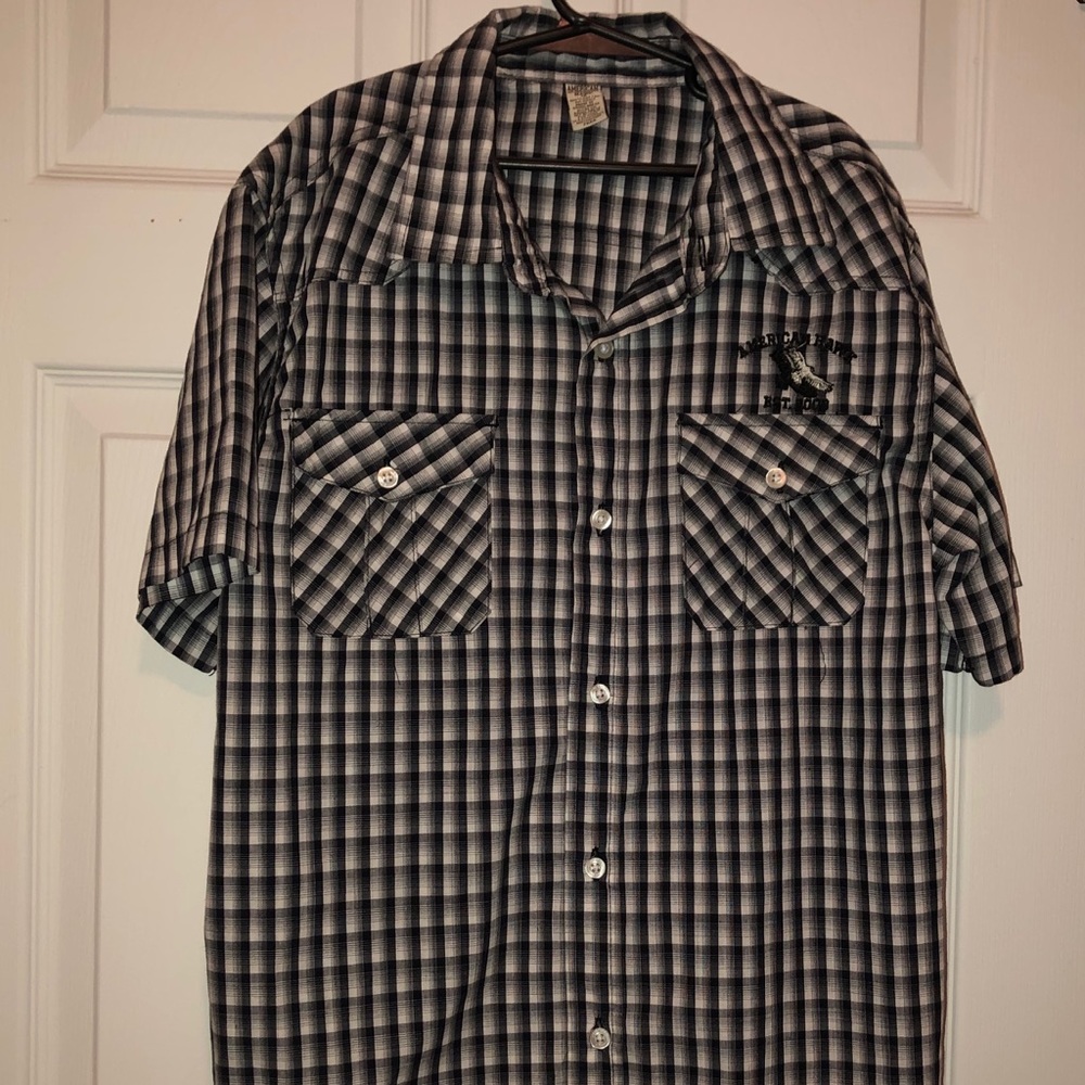 American hawk button down shirt